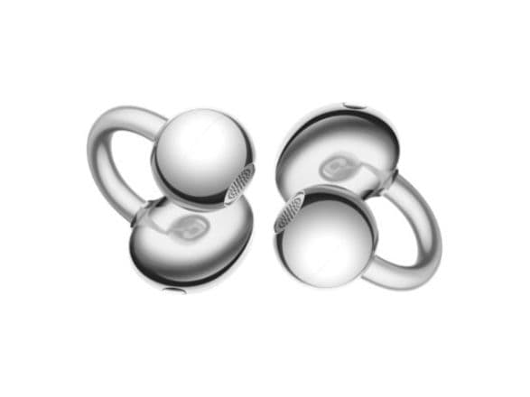 Huawei FreeClip 2 S trådløst headset åpen-øre Bluetooth Sølv