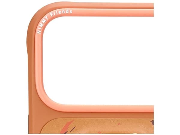 Nimmy Deer MagSafe kotelo iPhone 17 Pro Max oranssi
