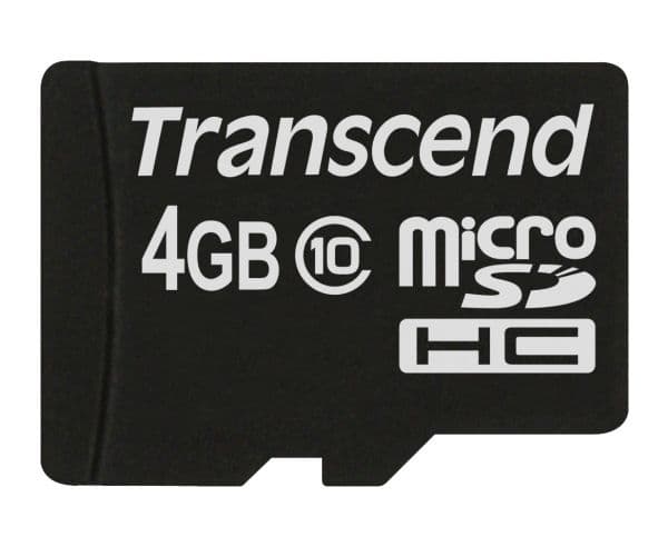 Transcend Premium - Flashminnekort - 4 GB - Class 10 - 133x - microSDHC