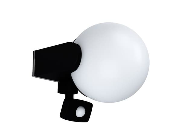 EGLO RUBIO ULKOSEINÄANTURI IP44 E27 MUSTA