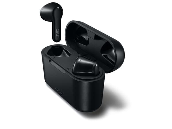 JVC HA-A3T - True wireless-hörlurar med mikrofon - öronknopp - Bluetooth - svart