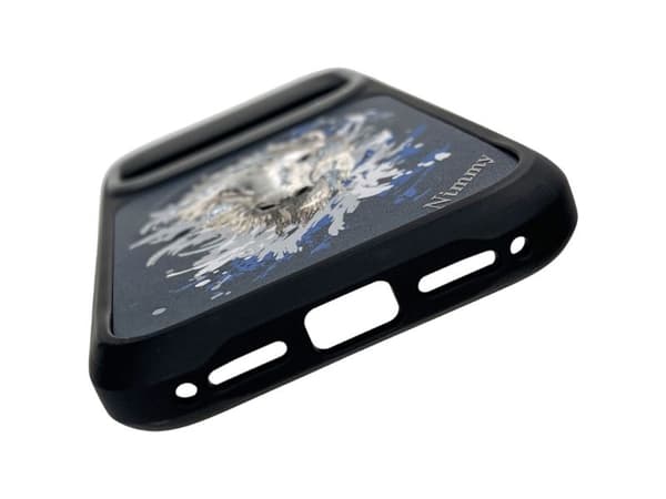 Nimmy-etui Nimmy Kon MagSafe til iPhone 17 Pro Max granatblå