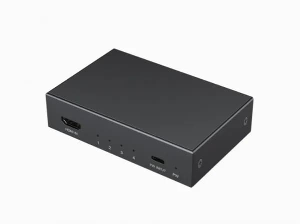 4K HDMI-splitter, 4 portar