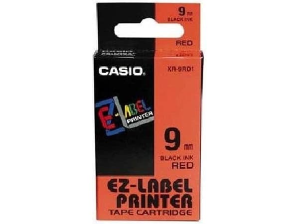 Casio XR-9RD1, Musta punaisella, Punainen, 9 mm, 8 m