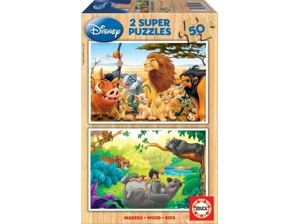 Educa 2x50 Animal Friends