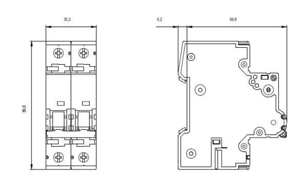 Siemens 5SY4506-7, IP20