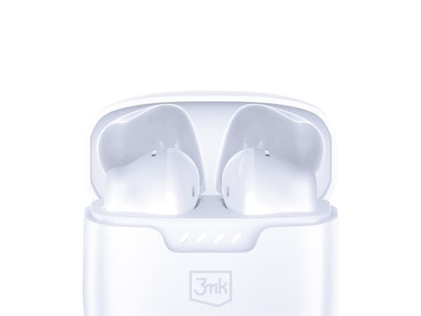 3MK TWS Movepods trådlösa hörlurar Bluetooth 5.4 vit