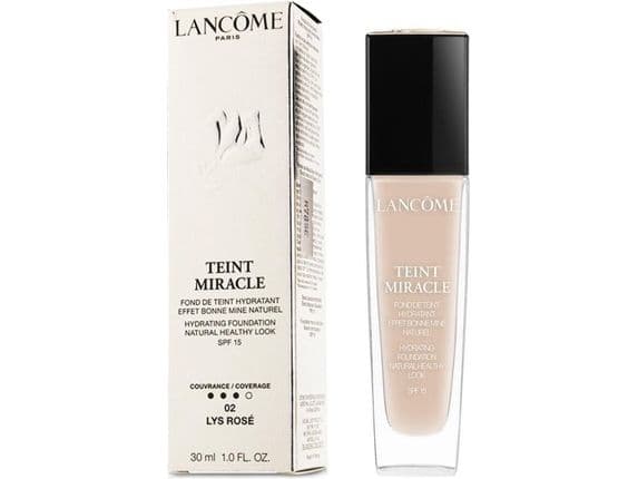 Lancome Teint Miracle Moisturizing face foundation 02 Lys Rose 30ml