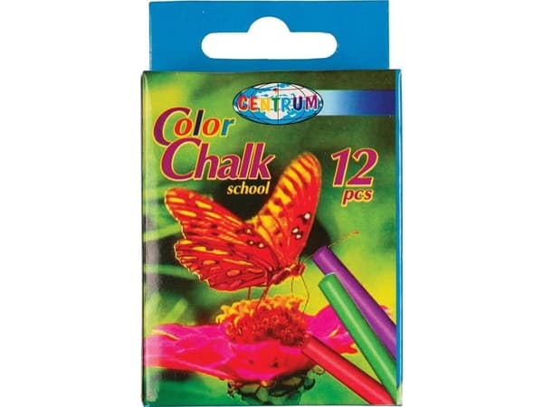 Chalks Centrum 80371, ulike farger, 12 stk
