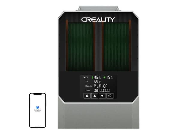 Creality Space Pi Plus, Filamenttørker, Grå, 1 stykker