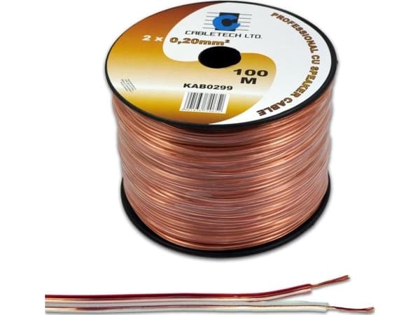 Cabletech høyttalerkabel 1,5 mm
