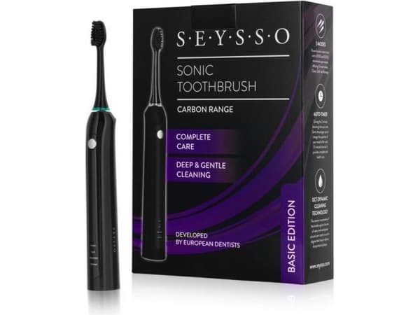 Seysso Sonic Hammasharja Carbon Basic SE005BLK Musta