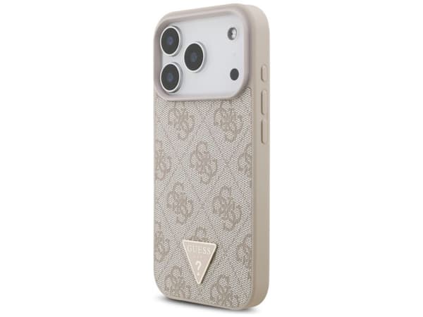 Guess 4G Strap Triangle Logo MagSafe Case for iPhone 17 Pro - Pink