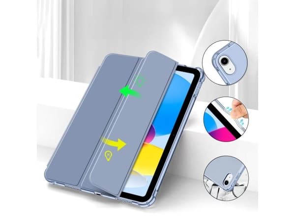 Tech-Protect SmartCase Pen Hybrid for iPad 10.9 10 / 2022 blå