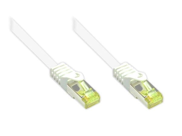 Good Connections patchkabel med Cat.7 råkabel vit 3 m