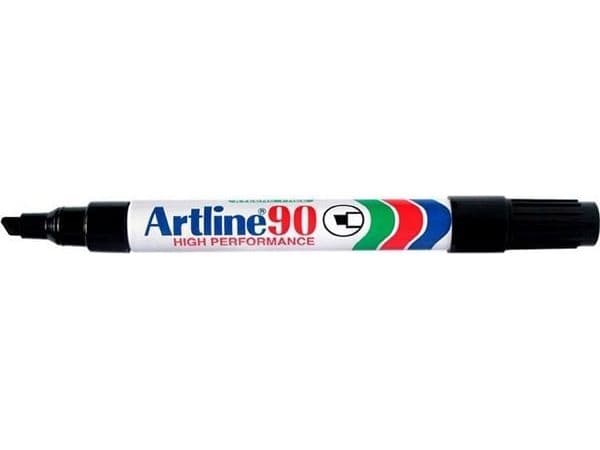 Artline 90, Svart, Plastikk, 2,5 mm