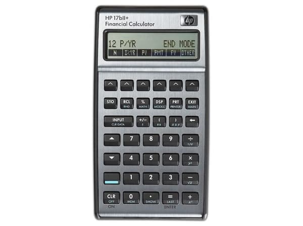 HP 17bII+ Finansiel regnemaskine