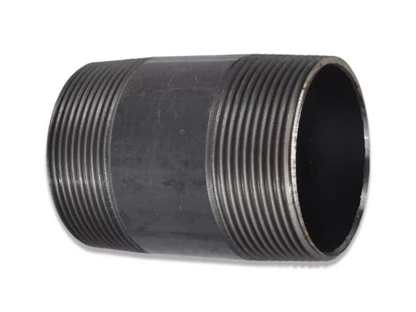 3/4" x 500 mm Svart nippelrör