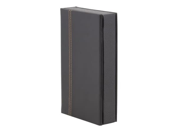 Securit® TRENDY BOX til regning med magnetisk låg i sort