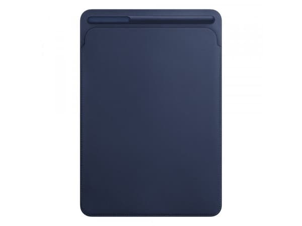 Apple - Skyddshölje för surfplatta - läder - midnattsblå - 10.5"