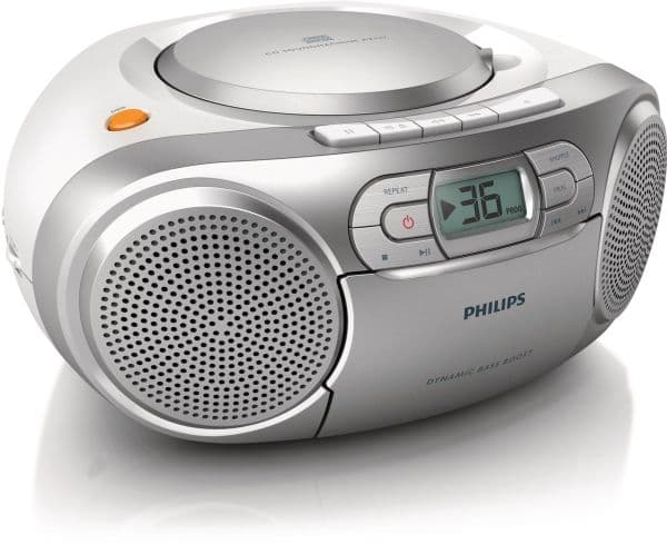 Philips AZ127 - Boombox - 2 Watt - silver
