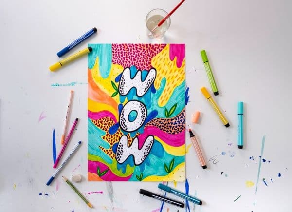 Stabilo Arty Pen 68 MAX 6kpl "leveä viistetty kärki"