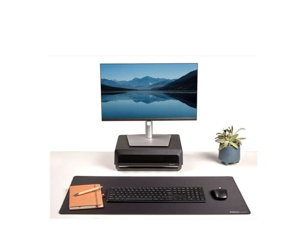 Fellowes (New) Breyta Desk Mat Black, musta