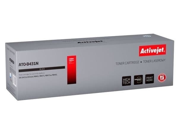 Activejet ATO-B431N, 10000 sider, Sort, 1 stykker