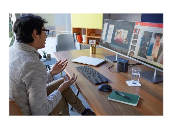HP Thunderbolt Dock G2 - Dokkingstasjon - VGA, DP, 2 x DP - 120 watt - Danmark