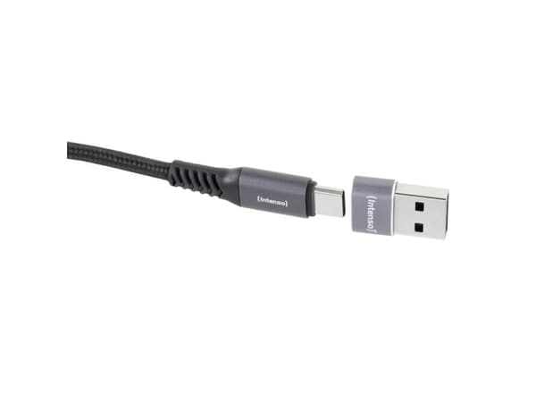 Intenso 7600013, USB-C, USB-A, Antracit