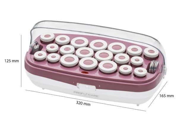 ProfiCare PC-LW 3028 - Curling set - vit/vinröd