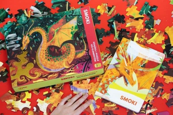 Wilga Spill Puzzle Smoki. Bok + puslespill 100 e.