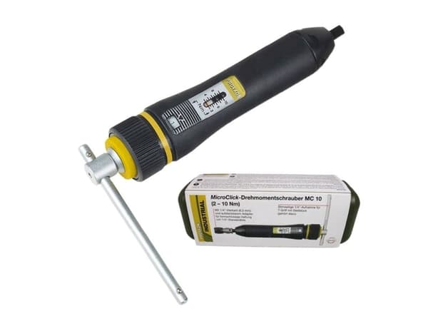 Dynamometrisk skrunøkkel PROXXON MICRO-Click MC10 2–10 Nm, 1/4"