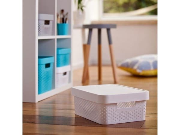 Curver stor box Infinity 11L 229167 med hål