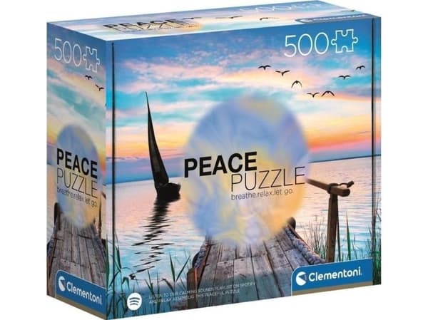 Clementoni Pussel 500 bitar Peace 35121