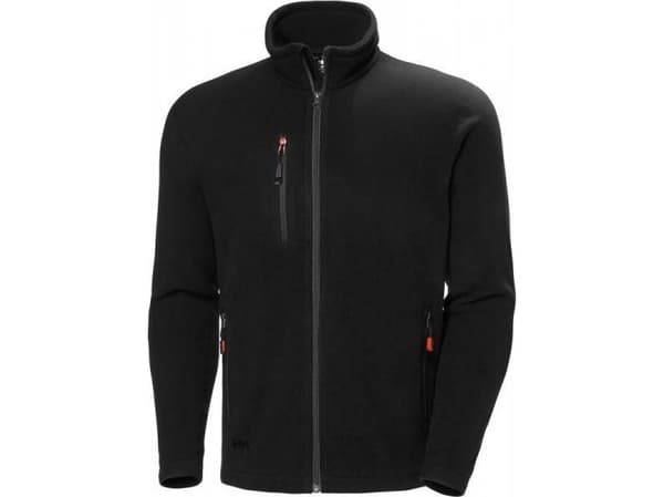 Fleecejakke Oxford 72026 sort L