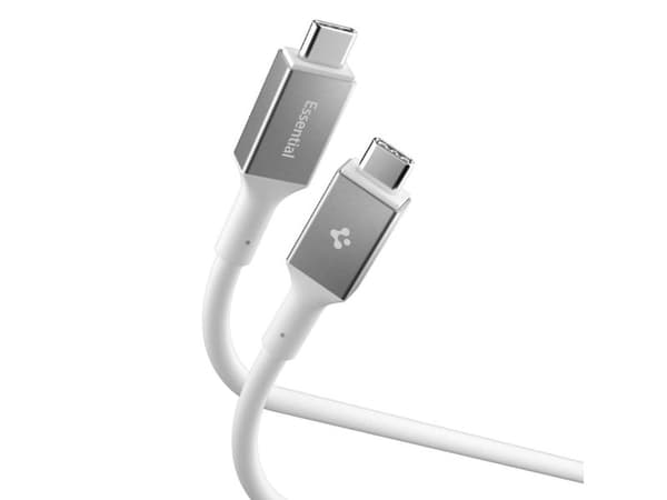 Spigen USB-C - USB-C 2 m USB-kaapeli Valkoinen (ACA08775)
