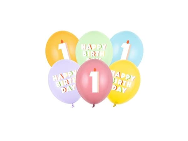 Ballonbuket Happy Birthday, 1 år