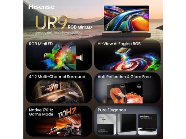 Hisense 65UR9DS -televisio