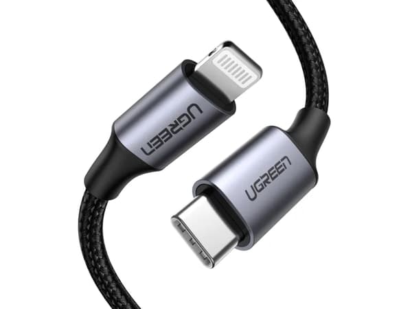 Ugreen - Lightning-kabel - Lightning hane till USB-C hane - 1 m - MFI-certifierad