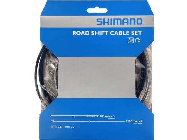 Shimano girvaier-sett Road/MTB, svart