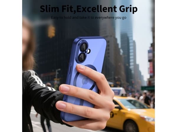 MAGFLEX Magsafe iPhone 17 Shiny Mist Blue