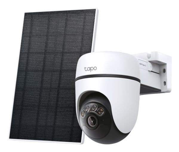 TP-Link Tapo C630 KIT, IP-säkerhetskamera, Utomhus, Trådlös, Amazon Alexa & Google Assistant, Vägg/Stång, Vit