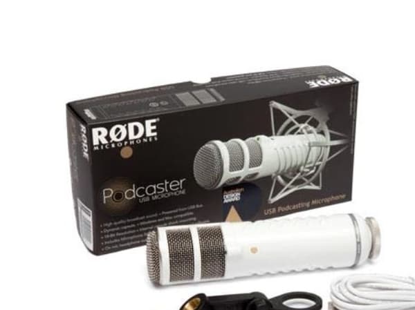 RODE Podcaster MKII White USB-mikrofon