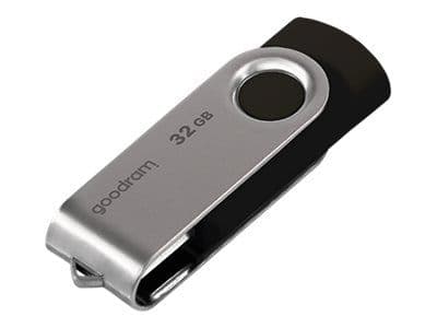 GOODRAM UTS2 - USB flash-enhet - 32 GB - USB 2.0 - svart