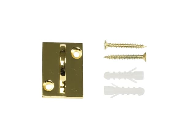 Securit® CLASSIC GOLD väggkrok för rep med klicklås