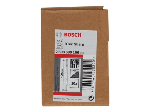 Bosch MEJSEL SDS-MAX FLAD R SHARP 400MM 10 STK 10 STK