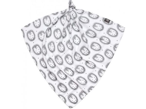 PULP DIAPER BAMBOO/MUSLIN 75X70CM HEDGEHOGS