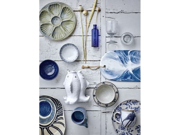 CREATIVE COLLECTION Fili vas, vit, stengods