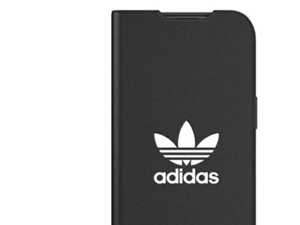 Adidas OR Booklet Case BASIC iPhone 13 6,1" svart hvit/sort hvit 47086